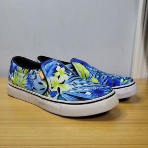 Nike Womens Court Royale AC Print Casual Slip On Shoes Royal CD7003-400 Size 6.5